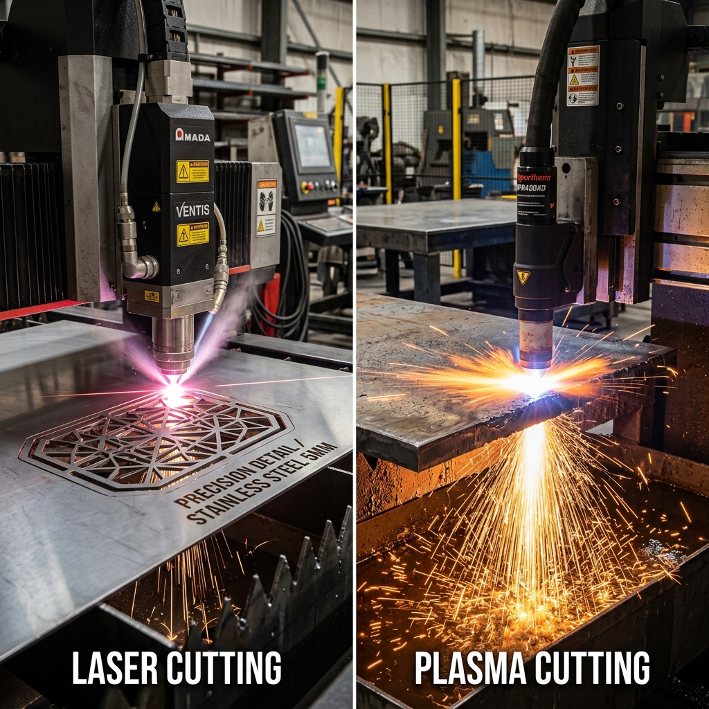 Laser vs Plasma Cutting